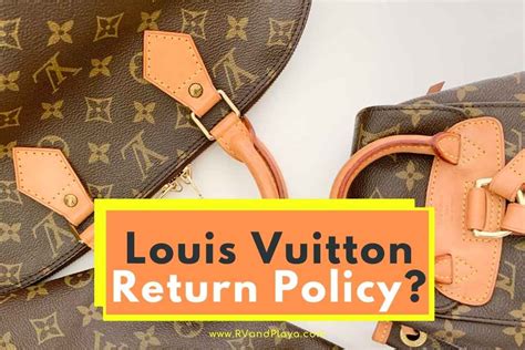 achat louis vuitton remboursement|louis vuitton return form.